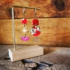 Boucles d'oreilles washi -