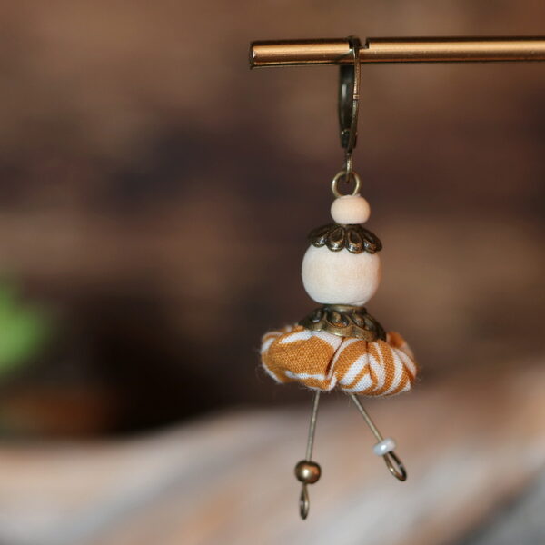 Boucle-d'oreille collection Danseuse - "Aude" -