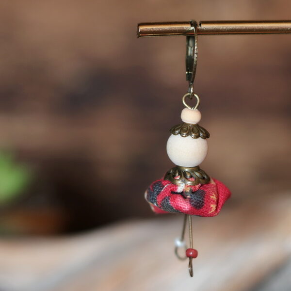Boucle-d'oreille collection Danseuse - "Zan" -