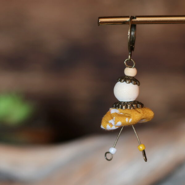 Boucle-d'oreille collection Danseuse - "Charline" -