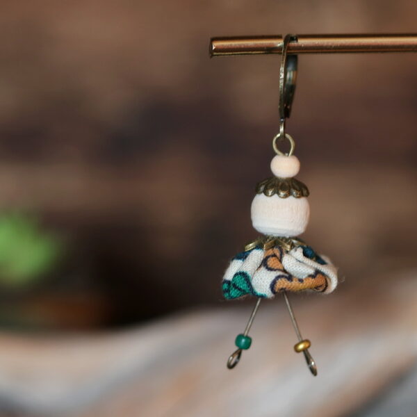 Boucle-d'oreille collection Danseuse - "Nath" -