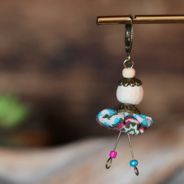 Boucle-d'oreille collection Danseuse - "Calypso " -