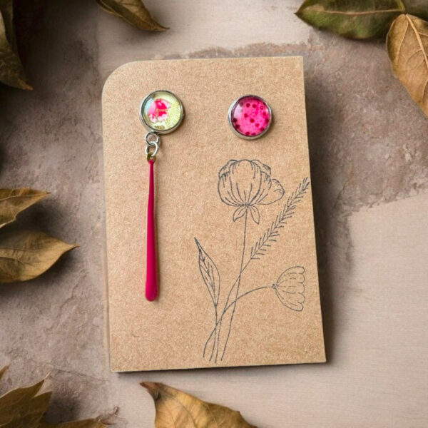 Boucles d'oreilles asymétriques - Les rebelles - 4