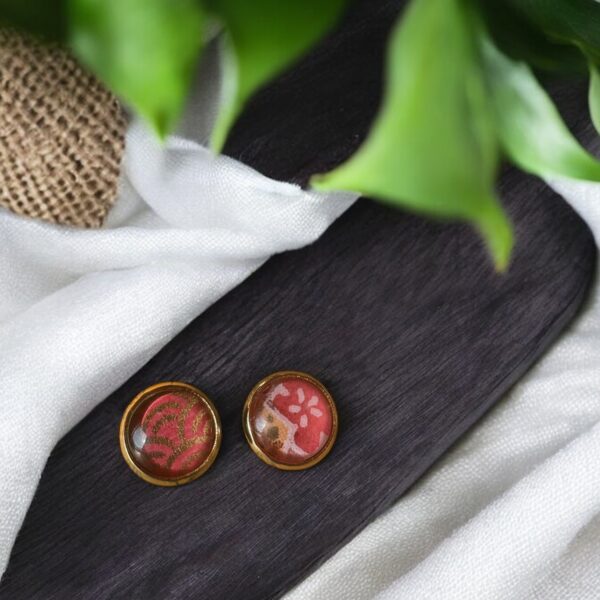 Boucles d'oreilles "Puces"- 2