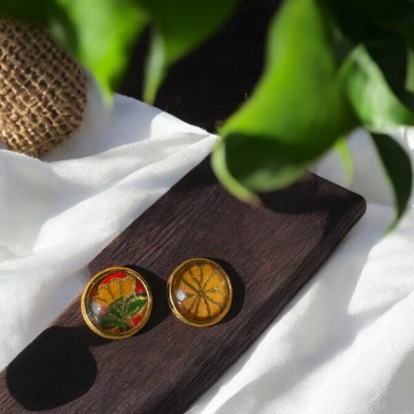 Boucles d'oreilles "Puces"- 7