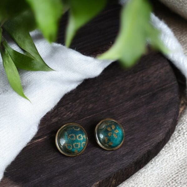Boucles d'oreilles "Puces"- 8