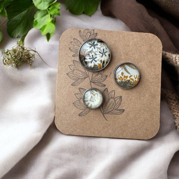 Lot de trois Washi Pin's - 13