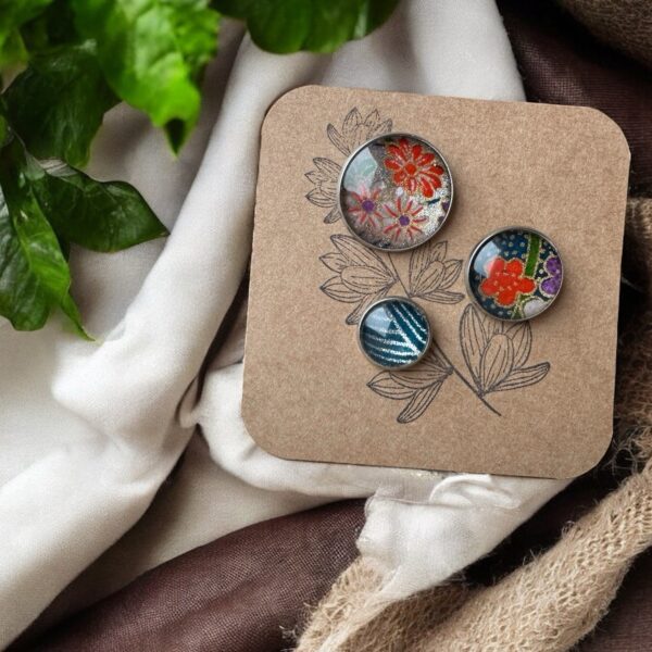 Lot de trois Washi Pin's - 7