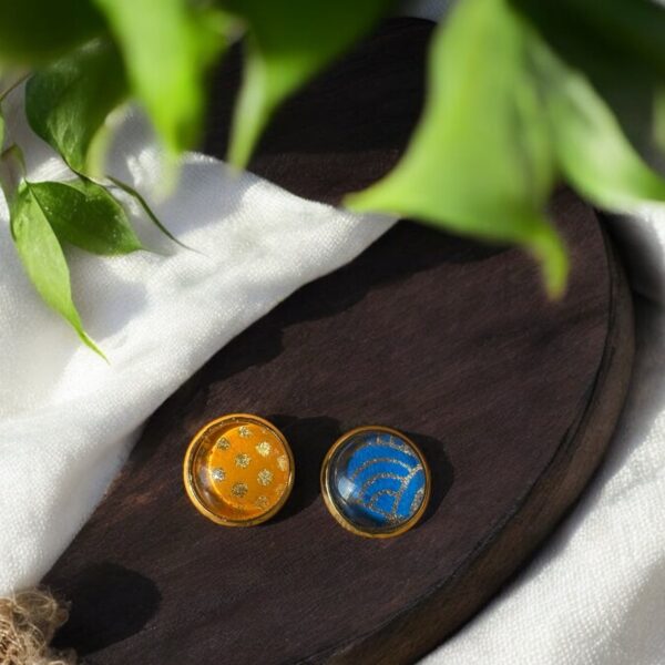 Boucles d'oreilles "Puces"- 3