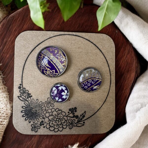 Lot de trois Washi Pin's - 14