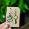 boucles d'oreilles asymétriques "Les décalées" -