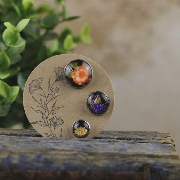 Lot de trois Washi Pin's