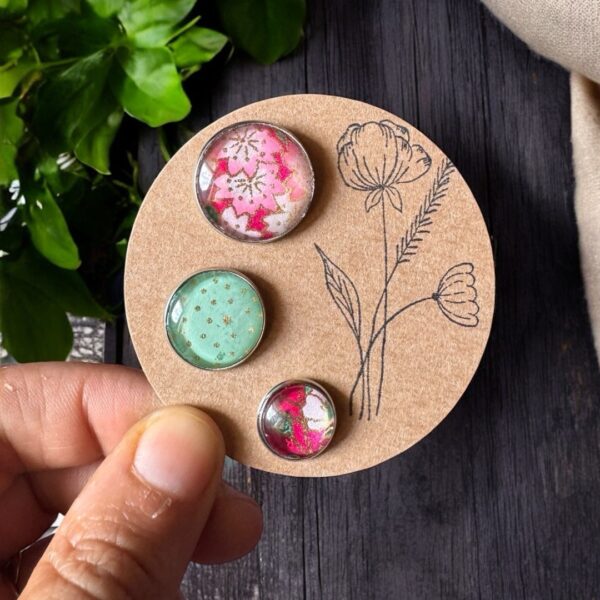 Lot de trois Washi Pin's