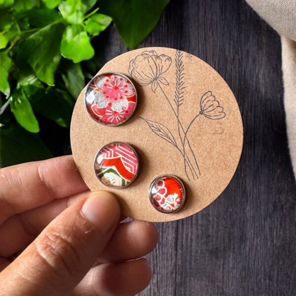 Lot de trois Washi Pin's