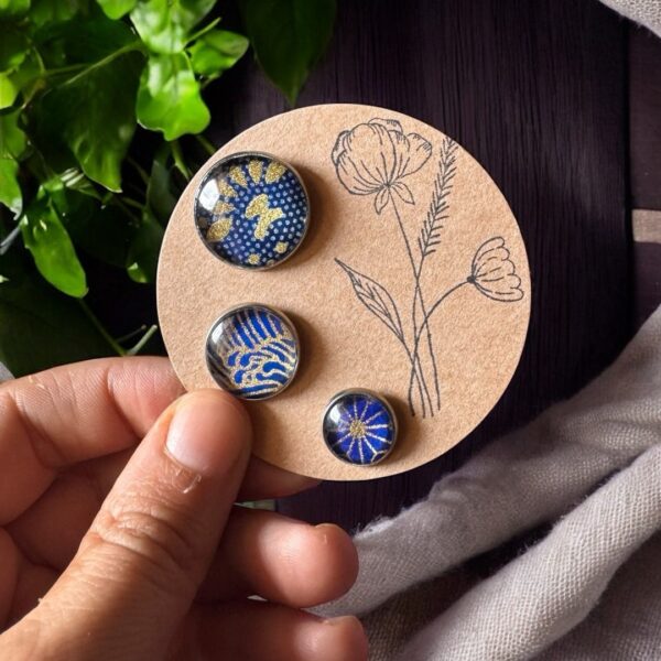 Lot de trois Washi Pin's