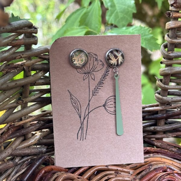 Boucles d'oreilles asymétriques - Collection  Les rebelles -