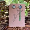 Boucles d'oreilles asymétriques - Collection  Les rebelles -