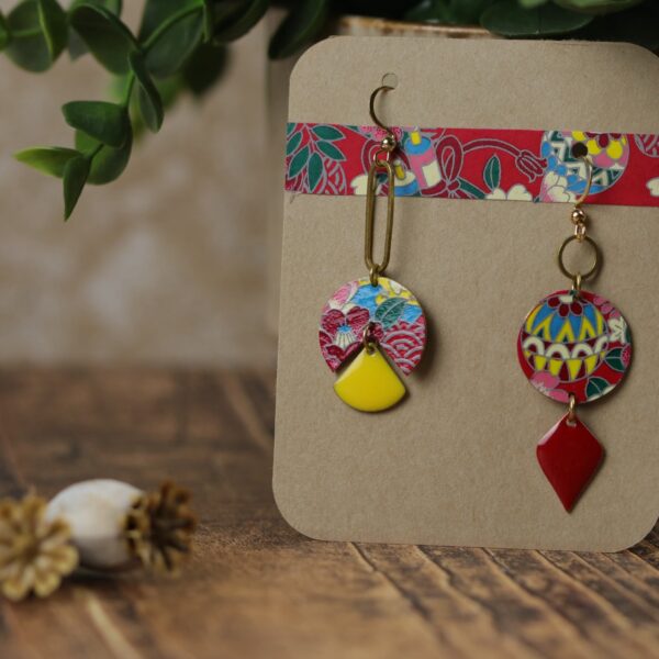 Boucles d'oreilles collection « Les Audacieuses »