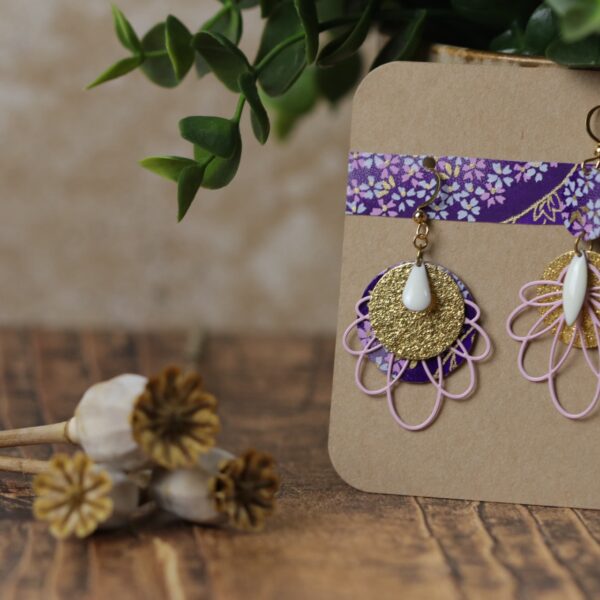 Boucles d'oreilles collection « Les Audacieuses »