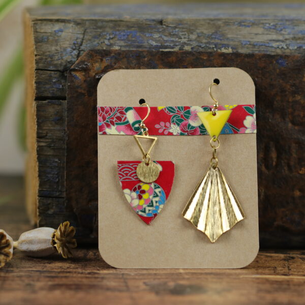 Boucles d'oreilles collection « Les Audacieuses »