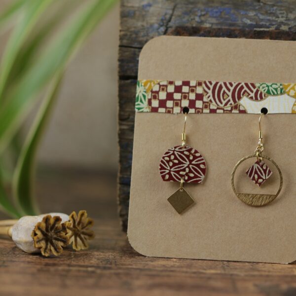 Boucles d'oreilles collection « Les Audacieuses »