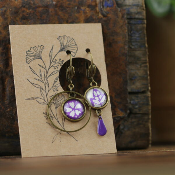 Boucles d’oreilles asymétriques – Collection Les Décalées - Y1228 - Plusieurs variantes