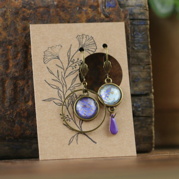 Boucles d’oreilles asymétriques – Collection Les Décalées - YQ0477