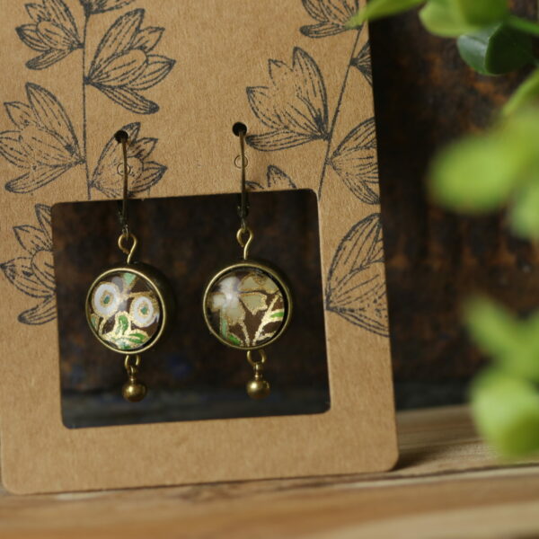 Boucles d'oreilles réversibles - 4 en 1 - Y1130