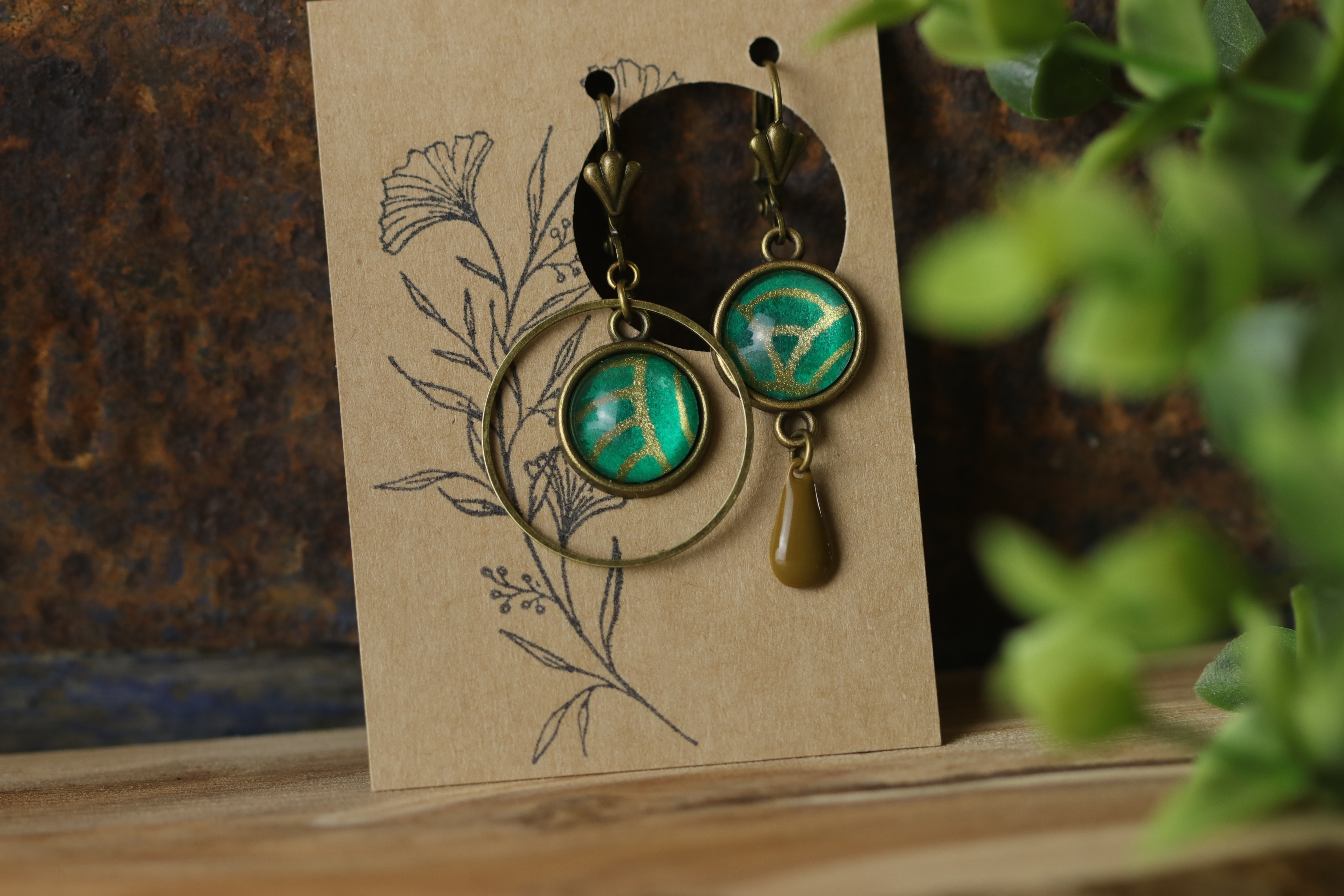 Boucles d’oreilles asymétriques – Collection Les Décalées - YQ0206